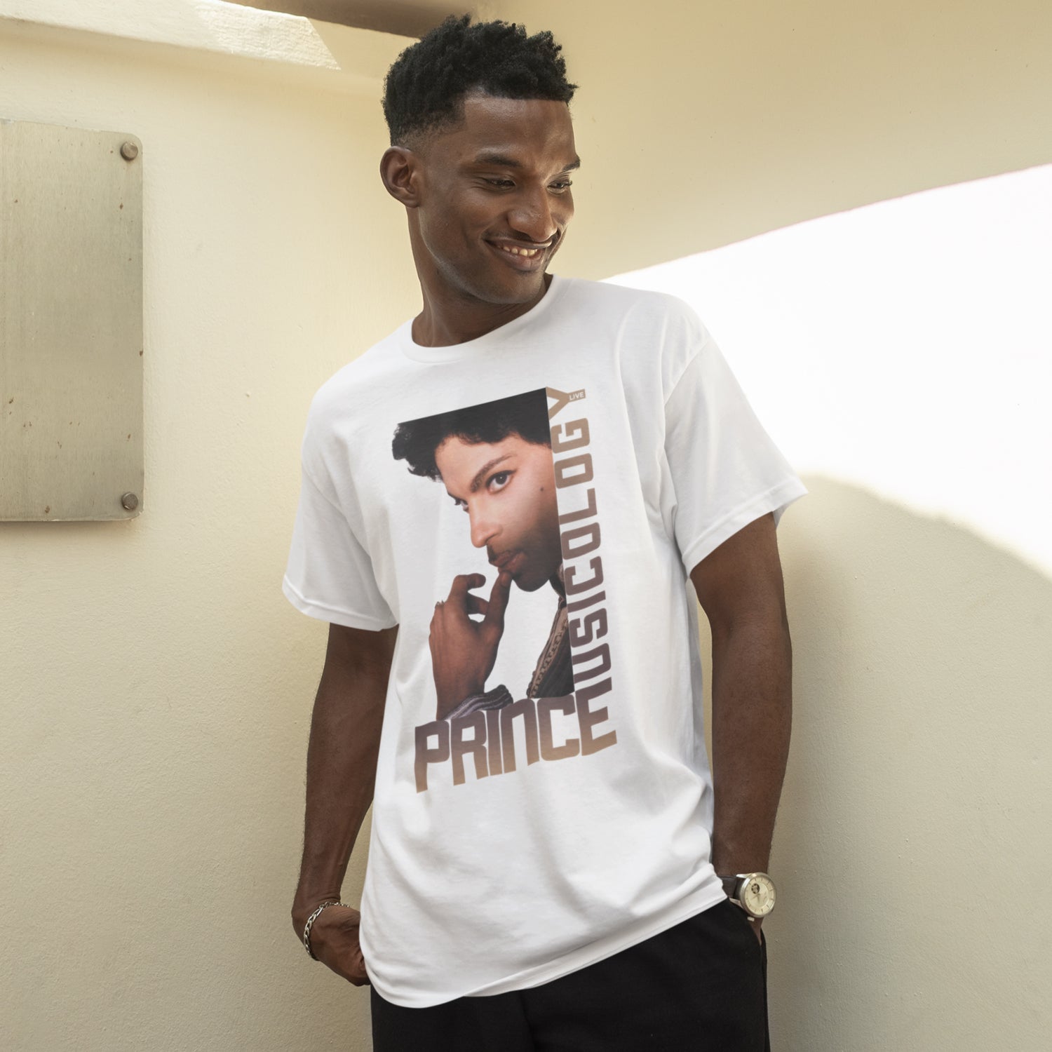 Musicology Album Cover T-Shirts – Prince