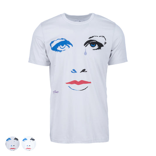 Purple Rain Face Unisex T-Shirt