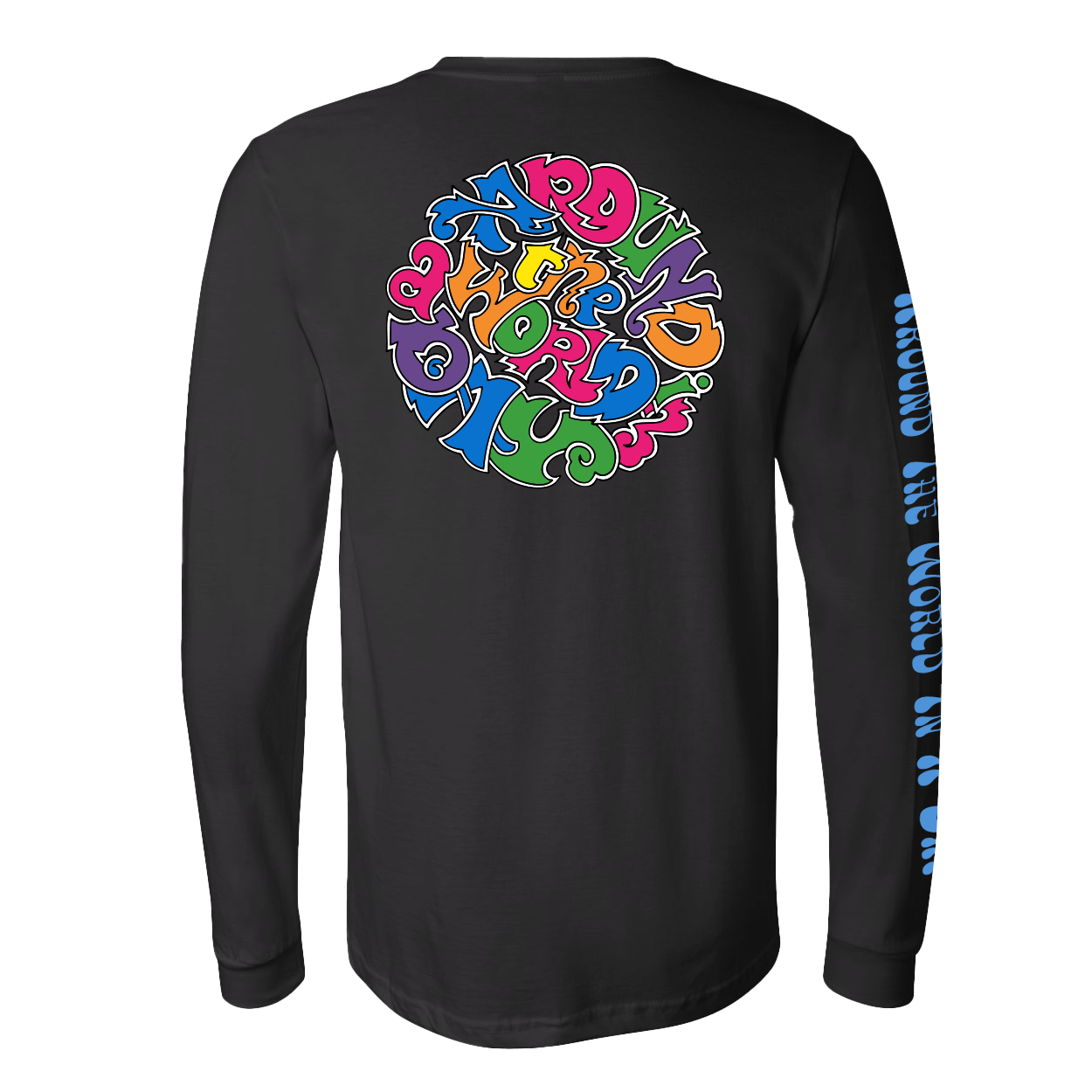 Around The World In A Day Long Sleeve Circle Logo T-Shirt