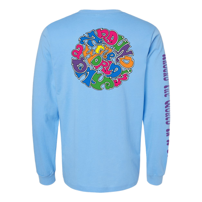 Around The World In A Day Long Sleeve Circle Logo T-Shirt