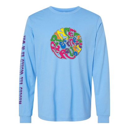Around The World In A Day Long Sleeve Circle Logo T-Shirt