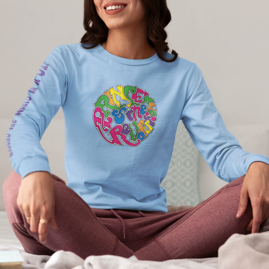 Around The World In A Day Long Sleeve Circle Logo T-Shirt
