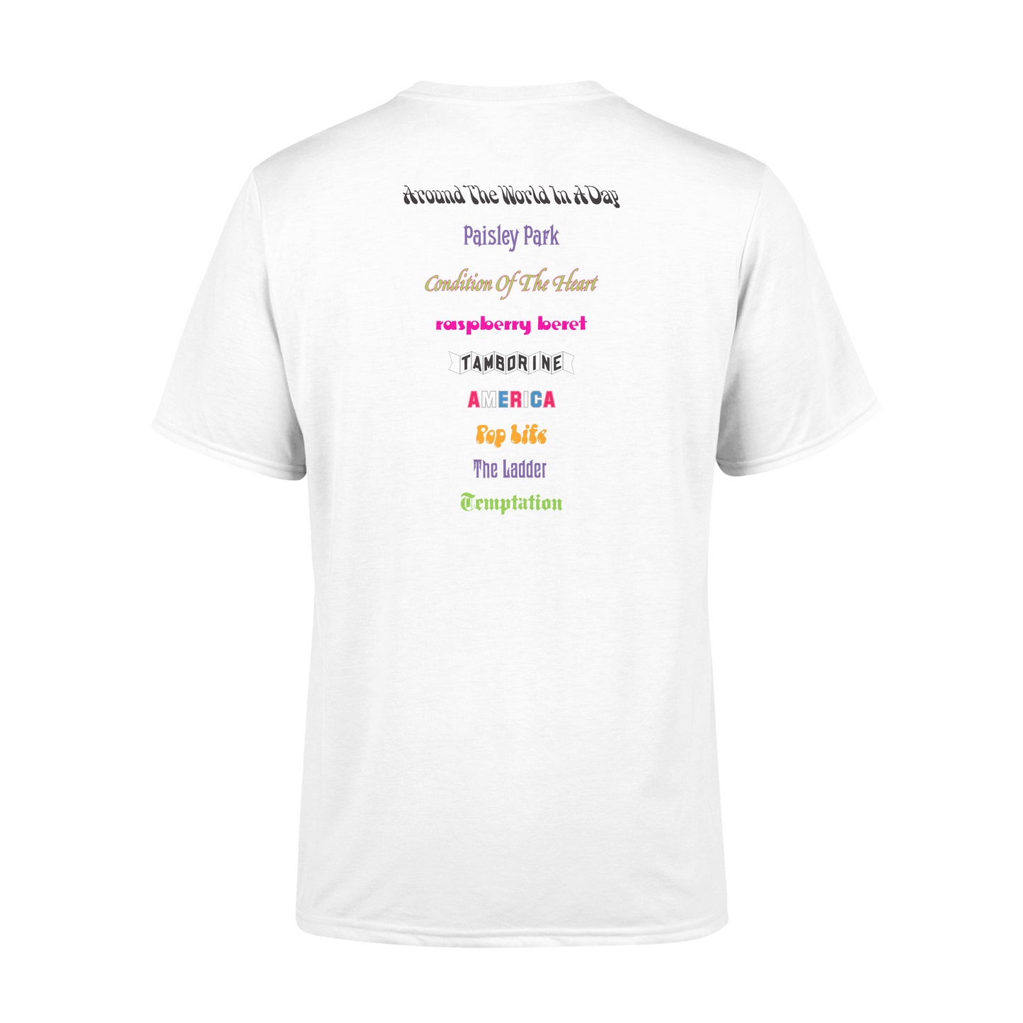 Around The World In A Day Balloon Boy T-Shirt White