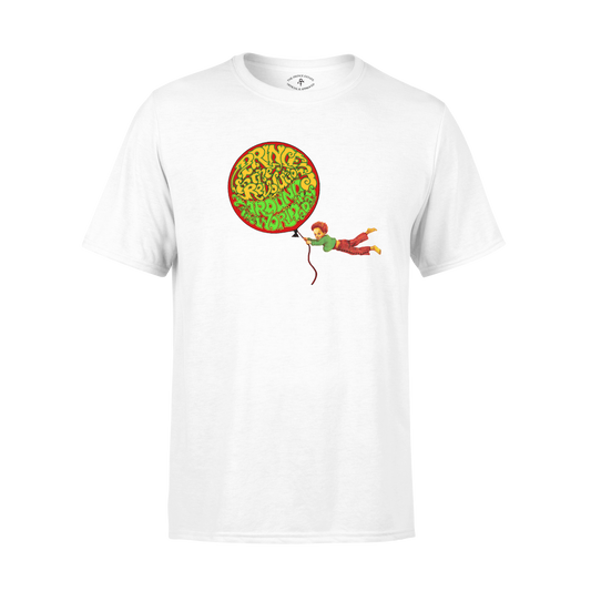 Around The World In A Day Balloon Boy T-Shirt White