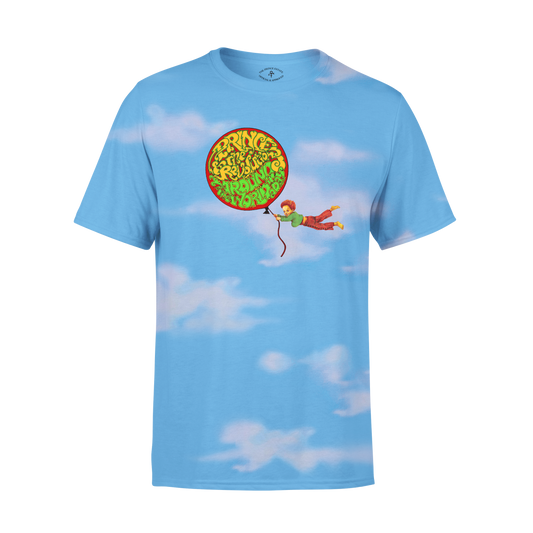 Around The World In A Day Balloon Boy T-Shirt Cloud