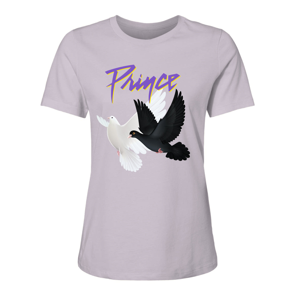 Purple Rain Doves Women's Relaxed T-shirt