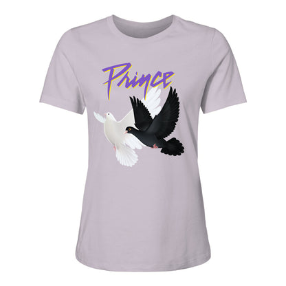 Purple Rain Doves Women's Relaxed T-shirt