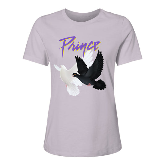 Purple Rain Doves Women's Relaxed T-shirt