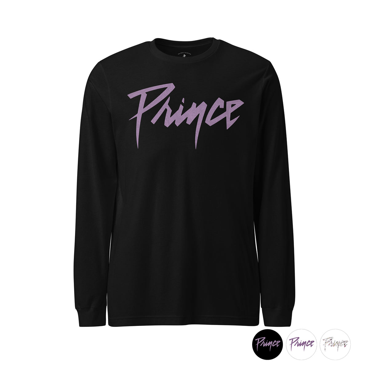 Prince Purple Paisley Logo Long Sleeve T-Shirts