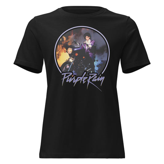 Purple Rain Album Cover Women's Relaxed T-Shirt