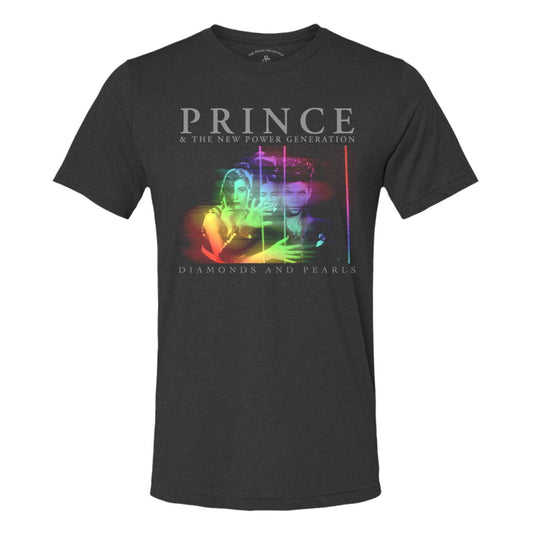 Diamonds And Pearls Hologram Short Sleeve Unisex T-Shirt