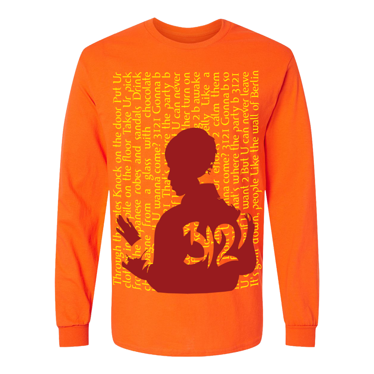 3121 Lyrics Long Sleeve T-Shirt
