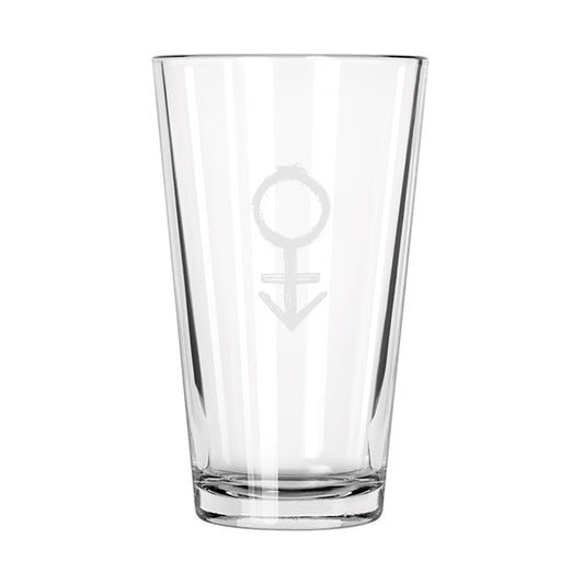 Prince Symbol # 1 - Etched Pint Glass