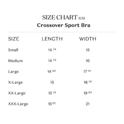 Floral Women's Crossover Sports Bra