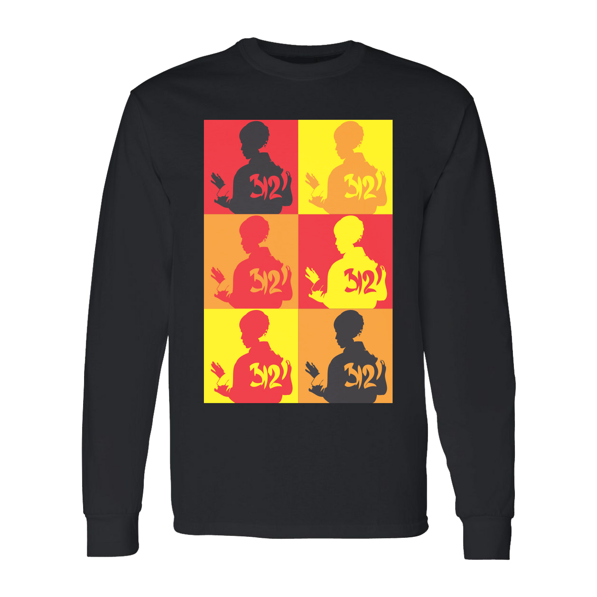 3121 Silhouette Long Sleeve T-Shirt
