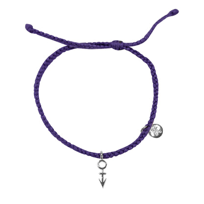 Symbol Braided Cord Bracelet [Silver]