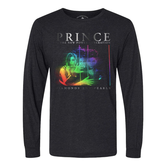 Diamonds And Pearls Hologram Long Sleeve Unisex T-Shirt