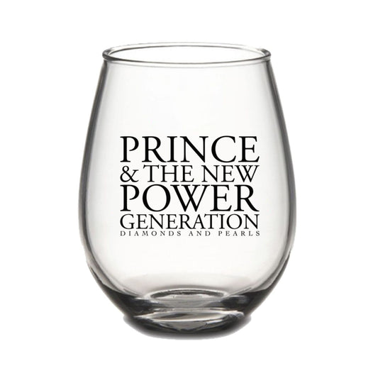 Prince & The NPG Diamonds And Pearls Stemless Wine Glass