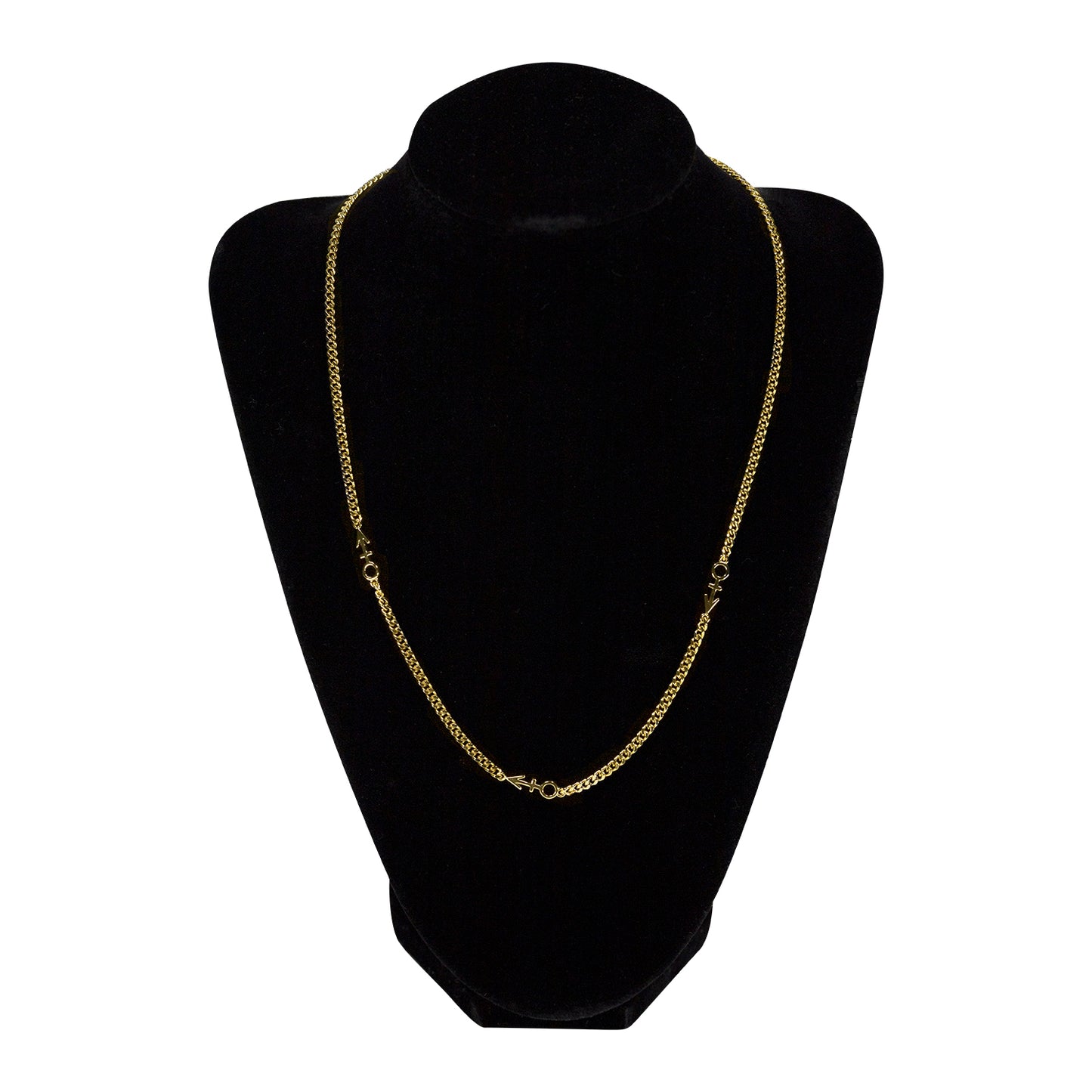 Symbol Repeat Necklace [Gold]