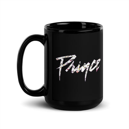 Prince Floral Logo Mugs