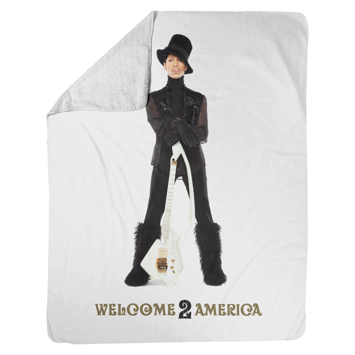 Welcome 2 America Portrait Blanket