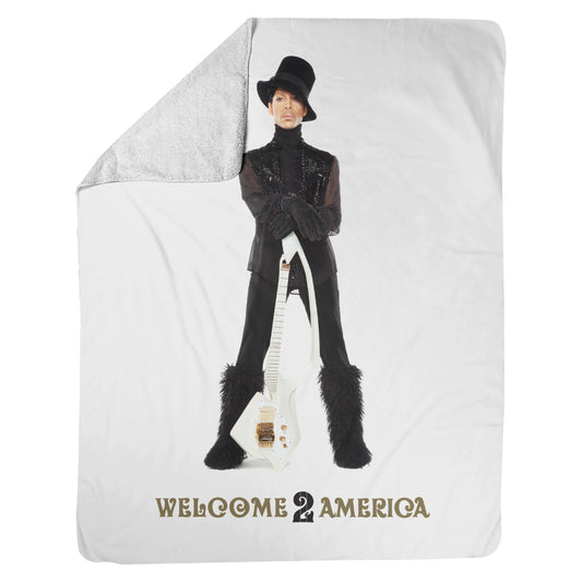 Welcome 2 America Portrait Blanket