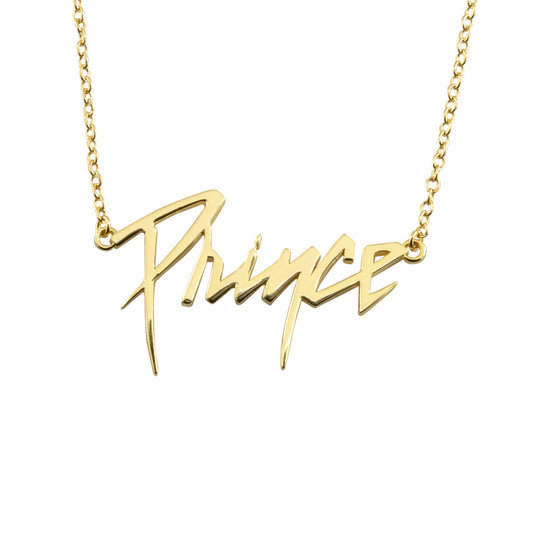 Prince Logo Necklace [Gold]