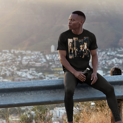 Diamonds And Pearls Split Cover Short Sleeve Unisex T-Shirt