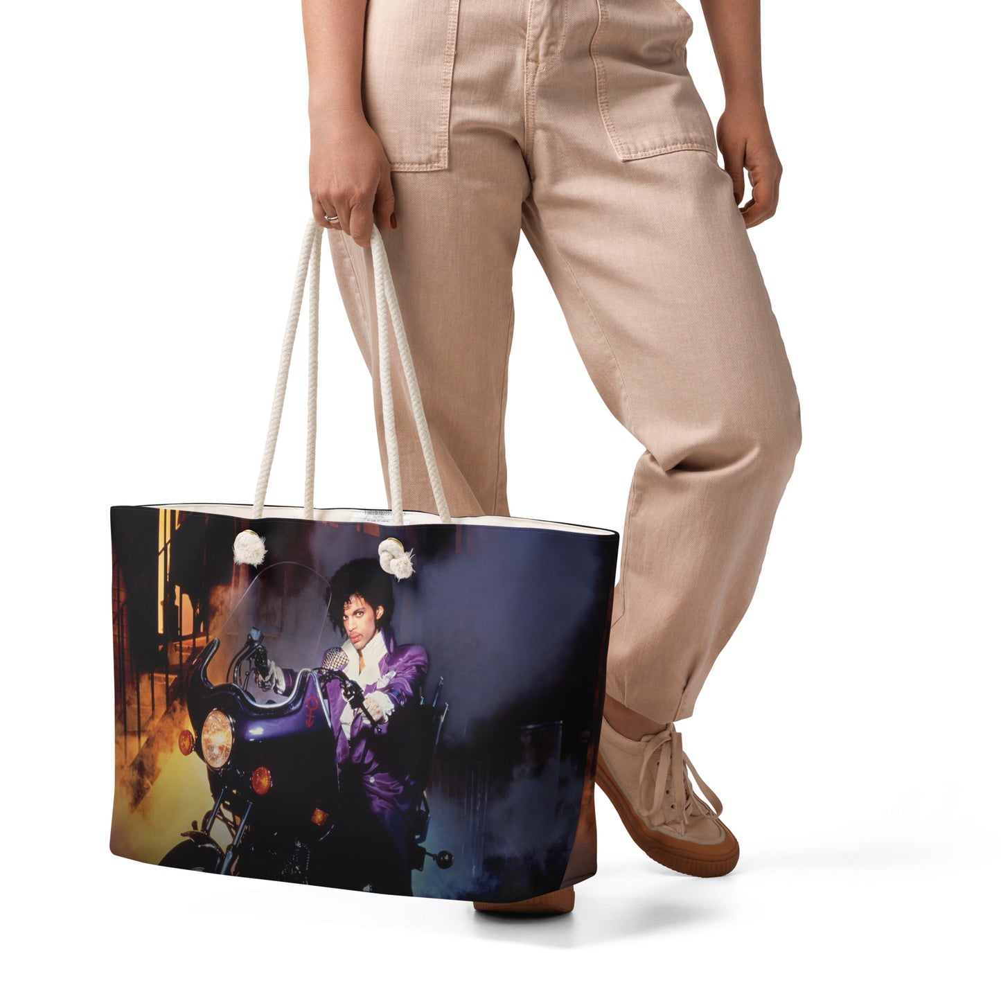 Purple Rain Cover Weekender Bag