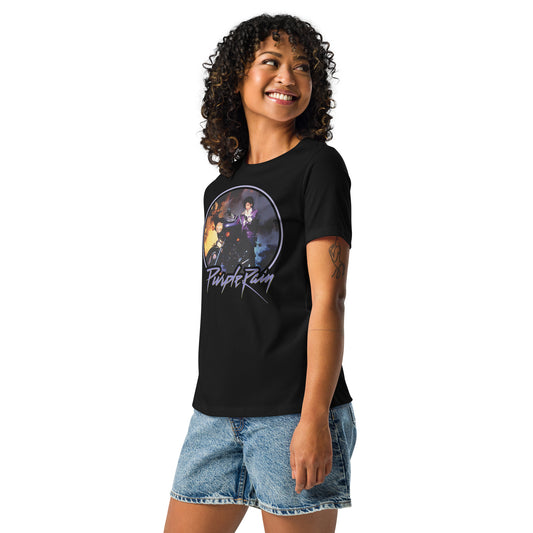 Purple Rain Album Cover Women's Relaxed T-Shirt