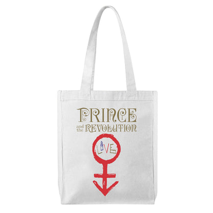 Purple Rain Face Tote Bag